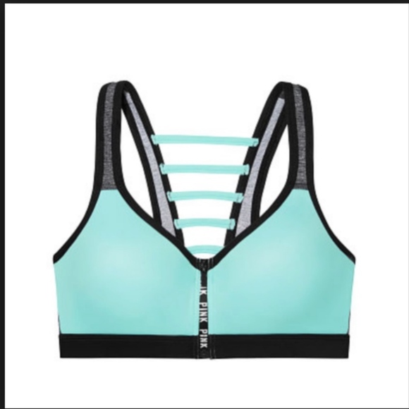 front zip push up bra